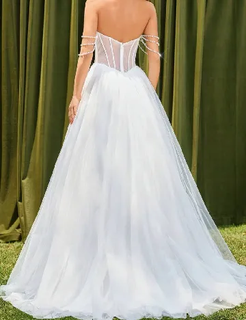 Rochie lunga SHEIN, alb Alb