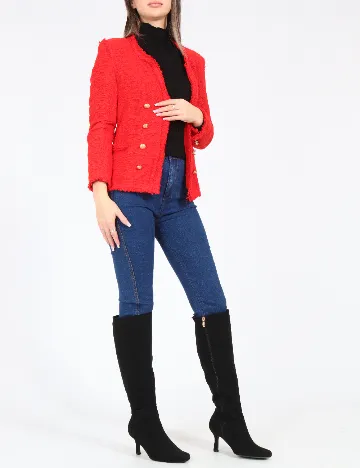 Blazer Zara, rosu Rosu