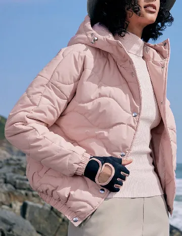 Geaca In My Nature, roz Roz