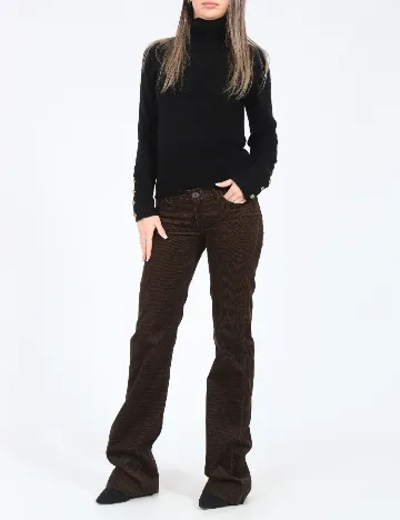 Pantaloni Zara, maro Maro