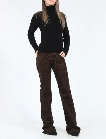 Pantaloni Zara, maro Maro