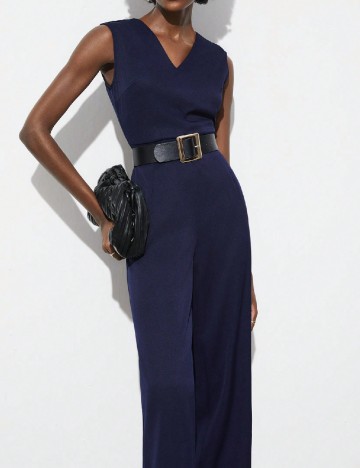 Salopeta SHEIN, bleumarin