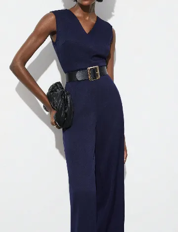 Salopeta SHEIN, bleumarin Albastru