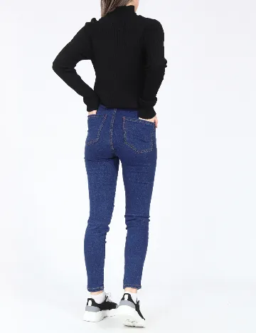 Blugi Pull&Bear, albastru Albastru