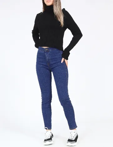 Blugi Pull&Bear, albastru Albastru