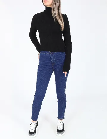 Blugi Pull&Bear, albastru Albastru