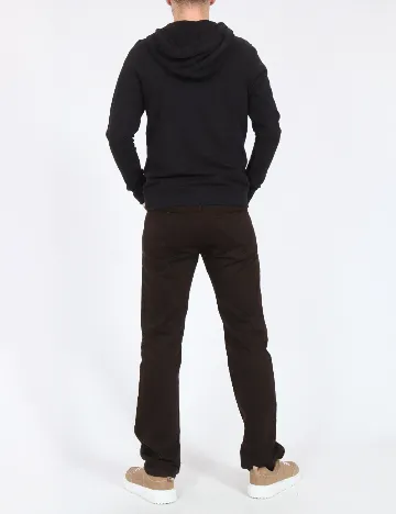 Hanorac Pull&Bear, negru Negru