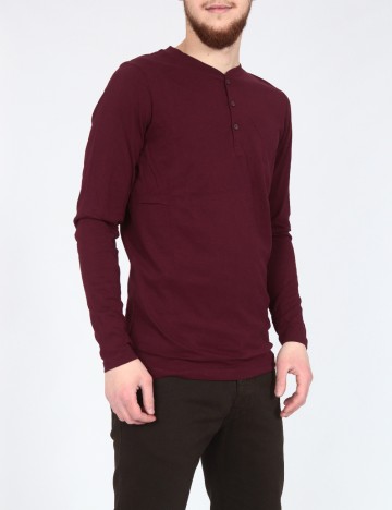 Bluza Pull&Bear, visiniu