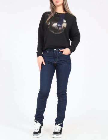 Blugi Bershka, bleumarin