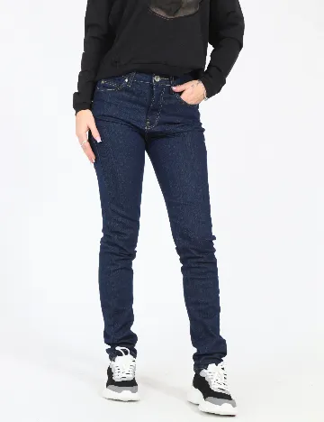 Blugi Bershka, bleumarin Albastru