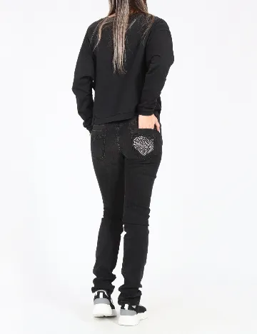 Blugi Zara, negru Negru