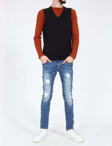 Blugi Zara, albastru