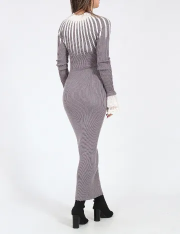 Rochie lunga SHEIN, gri Gri