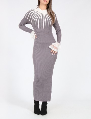 Rochie lunga SHEIN, gri