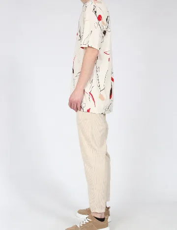 Pantaloni Zara, crem Crem