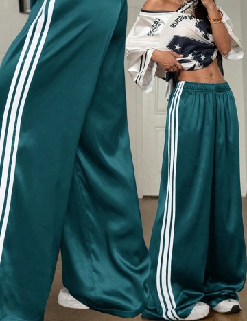 Pantaloni SHEIN, verde