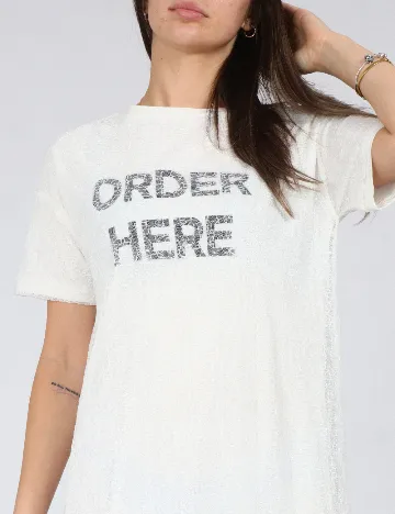 Rochie medie Zara, alb Alb