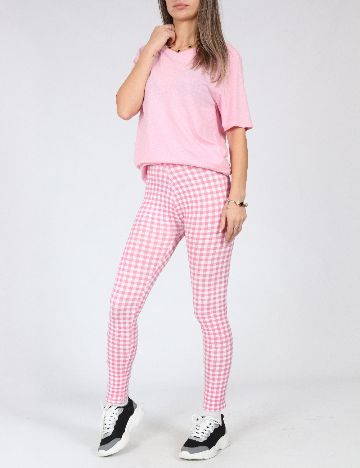 Colanti Zara, roz/alb