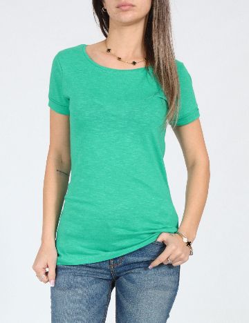 Tricou Pull&Bear, verde