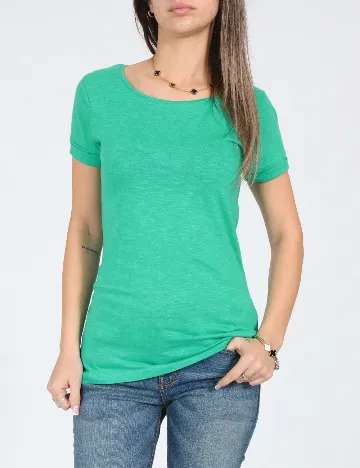 Tricou Pull&Bear, verde Verde