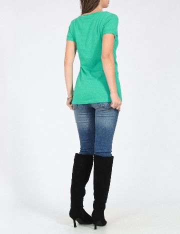 Tricou Pull&Bear, verde