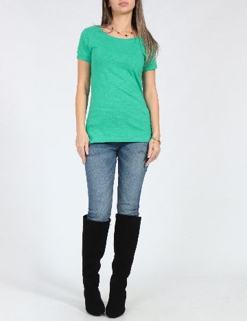 Tricou Pull&Bear, verde