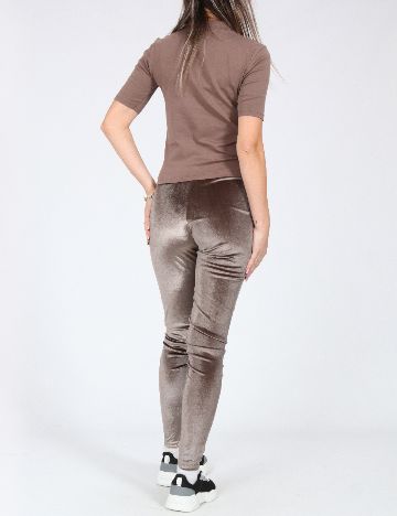 Pantaloni Zara, maro