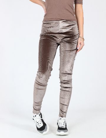 Pantaloni Zara, maro