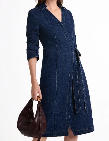 Rochie medie SHEIN, bleumarin Albastru