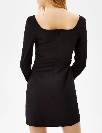 Rochie scurta Bershka, negru Negru