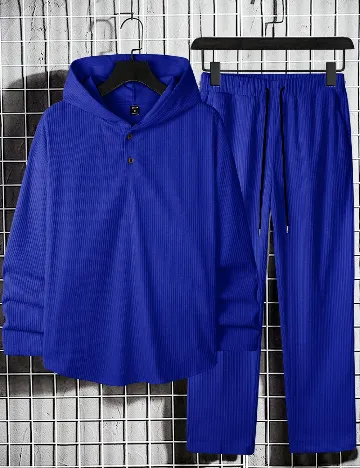 Compleu SHEIN, albastru Albastru