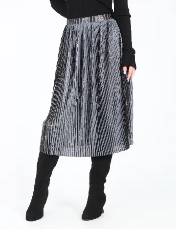 Fusta Zara, gri Gri
