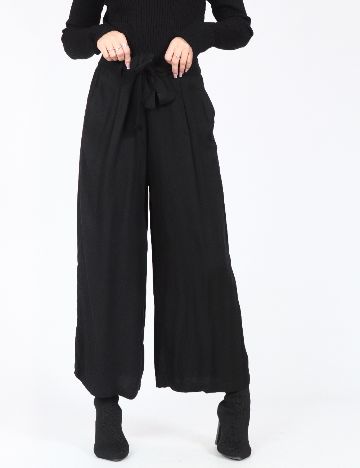 Pantaloni Pull&Bear, negru