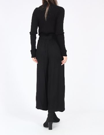 Pantaloni Pull&Bear, negru