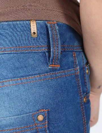 Blugi Pull&Bear, albastru Albastru