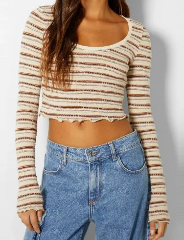 Bluza Bershka, mix culori Mix culori