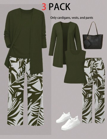 Compleu SHEIN CURVE, verde