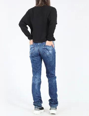 Blugi Zara, albastru Albastru