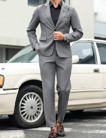 Costum SHEIN, gri Gri