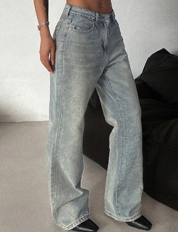 Blugi Dazy, albastru