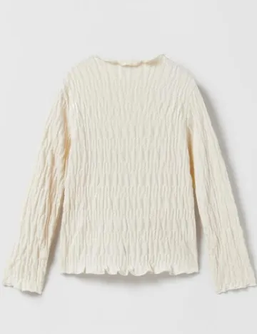 Bluza Zara, crem Crem