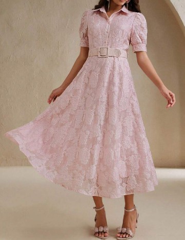 Rochie medie SHEIN, roz