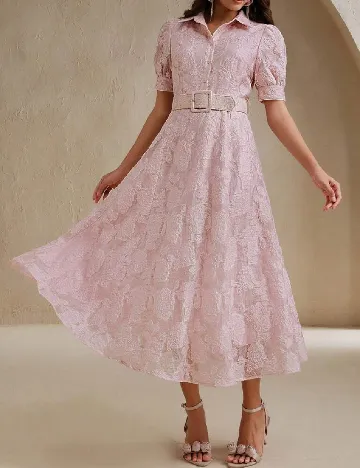 Rochie medie SHEIN, roz Roz