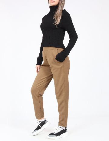 Pantaloni Zara, kaki