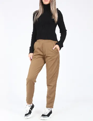 Pantaloni Zara, kaki Verde