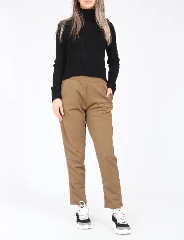Pantaloni Zara, kaki Verde