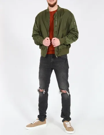 Jacheta Pull&Bear, verde Verde