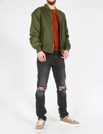Jacheta Pull&Bear, verde Verde