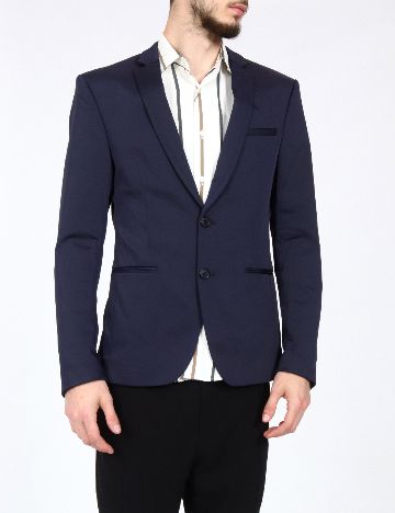 Sacou Zara, bleumarin