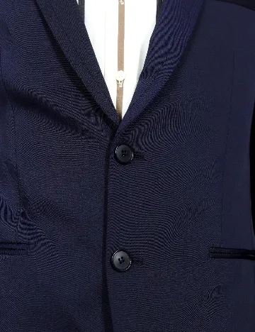 Sacou Zara, bleumarin Albastru